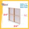 Unfinished Cradled Wood Panels for Painting, 2 Pack of 24x24 inch - Gallery Birch Wooden Canvas Boards 1-1/2" Deep - Mixed-Media Craft, Acrylic, Oil, Encaustic, Paint Pouring
